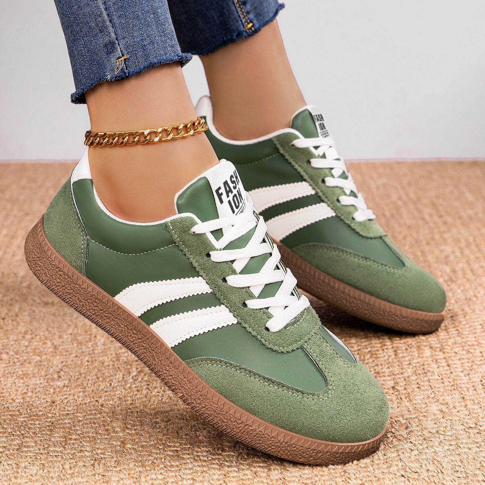 Soft soled lightweight German training casual shoes for women